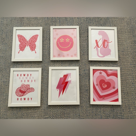 6pack 8x11 canvas prints with frames - Picture 1 of 8